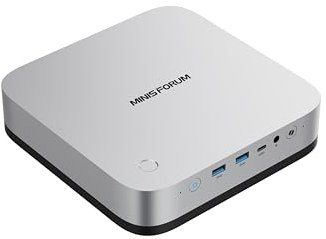 MINISFORUM Mini PC X1 Pro, processore AMD Ryzen AI 9 HX 370 a 12 core fino a 5,1 GHz, AMD Radeon 890M, 96 GB DDR5 / 2 TB SSD, HDMI/DP/USB4 x 2, WiFi 7, BT5.4, USB 3.2 x 2, 2.5G RJ45 x 2