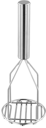Presse-Purée Manuel en Acier Inoxydable, Outil de Cuisine Durable et Polyvalent pour Préparer des Purées de Pommes de Terre Onctueuses