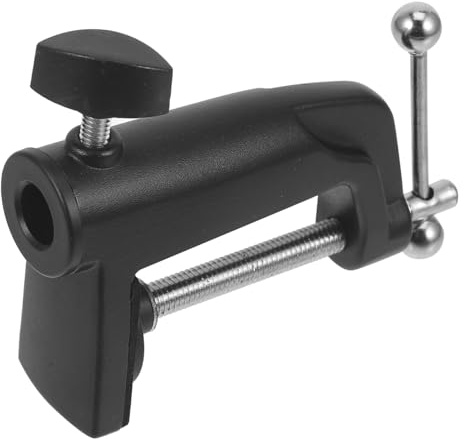 EPIGEIST Thickened Aluminum Base Clamp for Table Mount Clamp for Microphone Pole Holder Microphone Arm