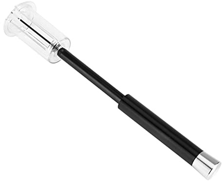 Generic Ouvre-bouteille de Vin à Pression de Pompe à Air Rapide et Facile, Outil de Tire-bouchon pour les Cafés (BLACK)