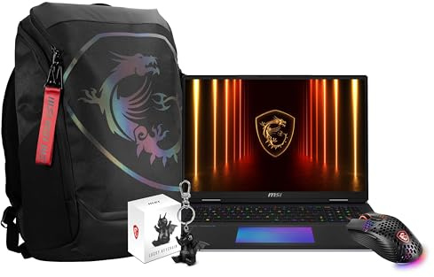 msi Titan 18 HX A2WJ-1264IT, Notebook Gaming, 18 16:10 UHD+ MiniLED 240Hz, Intel Core Ultra 9 290HX, NVIDIA RTX 5090, 24 GDDR7, 64GB DDR5, 2TB PCIe 5, Win 11 Home, [Layout e Garanzia ITA]