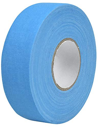 Skyzone Hockeyschlägerband, Sport-Eishockey-Griffband Anti-Rutsch-Stoff-Eishockeyband für Badmintongriff, Tischtennisschläger, Springseil, Golfmast, Tenniskürbisschläger 2,5 cm * 25 m, Blau