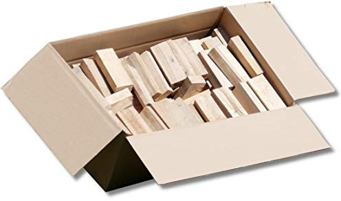 Energie Kienbacher 5-30 kg BBQ Buche sortenrein Wood Chunks Smoker Holz Räucherholz Räucherklötze Grillen smoken räuchern, für alle Grills geeignet 100% natürlich (15kg)