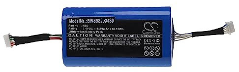 vhbw Battery Replacement for DJI RB2 for Gimbal Stabiliser, One-Handed Gimbal Stabiliser (2450mAh, 7.4V, Li-Ion)