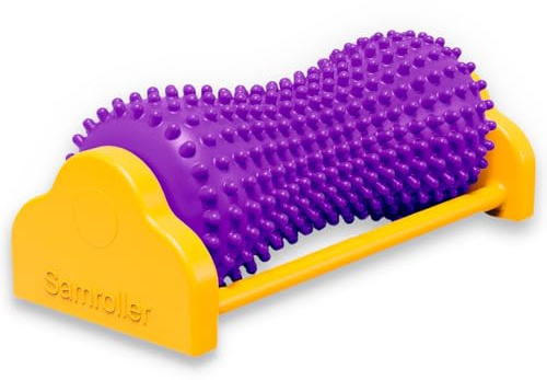 Samroller Fußmassagegerät – Neuropathie-Schmerzen, Plantarfasziitis, Stressabbau, Reflexzonen-Werkzeug, Fußroller zur Linderung von Fußschmerzen