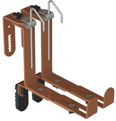 Geli 2 Blumenkastenhalter TYP U Terracotta 3-fach verstellbar