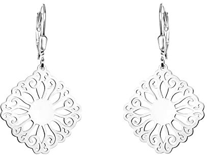 SOFIA MILANI - Damen Ohrringe 925 Silber - Ornament Ohrhänger - 21078