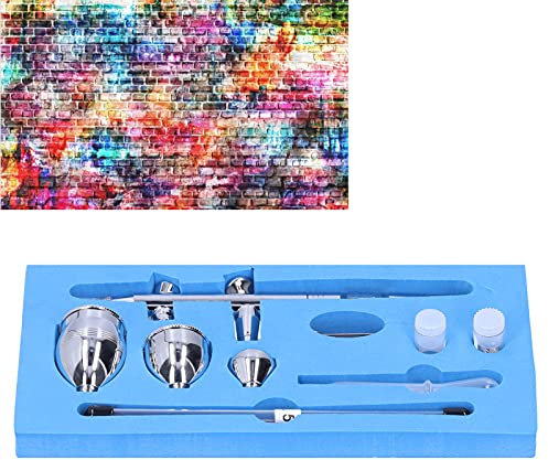 Airbrush-Kit, Spritzpistole Airbrush-Mal-Kit für Bastelarbeiten zum Backen von Nägeln zum Schminken