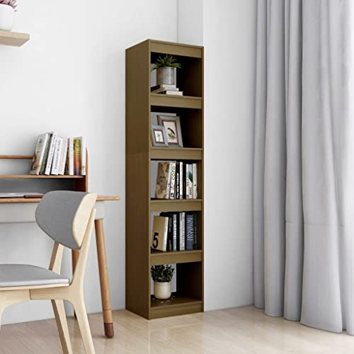 ZQQLVOO Bücherregal/Raumteiler 40x30x167,5 cm Massivholz Kiefer, Standregal, Schlafzimmer, dekorativ Bücherregal, für Wohnzimmer, Schlafzimmer, Küche