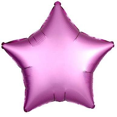 ZENZERO® - PALLONCINO STELLA in Mylar - VARI COLORI DISPONIBILI - COLORE: (Fucsia)
