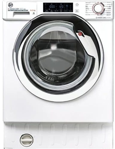 Hoover HBDOS695TAMSE 9kg/5kg 1600 Spin Integrated Washer Dryer - White (Pack Of 1)