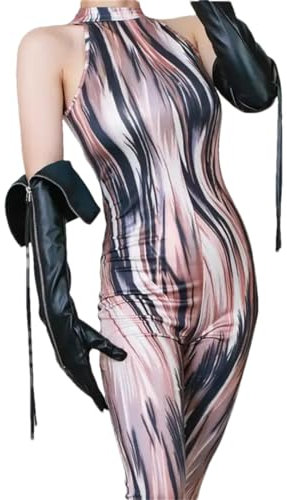 Damen Kunstleder PU 60cm Schwarz Extra Lang Silber Reißverschluss Quaste Leder Handschuhe Touchscreen, Schwarz , 38