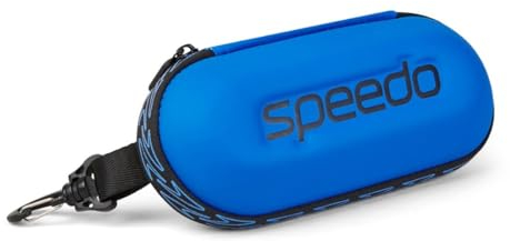 Speedo Étui pour Lunettes de Natation, Rangement, Protection Étui pour Lunette pour Unisex, Bleu, Taille unique
