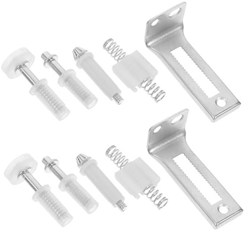 GLEAVI Kit De Pivots Supérieurs Robustes Pour Portes Pliantes Matériel De Porte Coulissante Serrure De Placard Stable Et Silencieuse De Ferrures