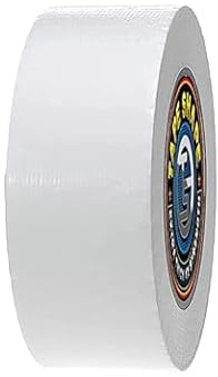 Pro Home Duct Tape 48mm X 50m Heavy Duty Water Resistance Strong Adhesive Tape Multi-Use For Indoor Outdoor Sealing Repair Patching Reinforcing Ultra Strong Water Duct Tape (White, 1 Roll)