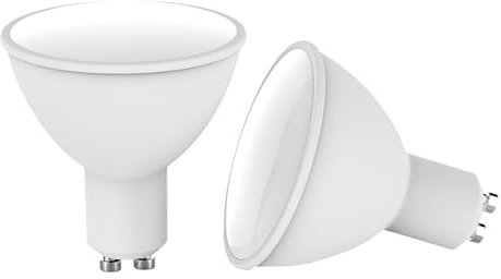 Bulbo Smart LED Spotlight, Manote Dimmeble Lam Lampadine Dimmabile Controllo per la Camera da Letto della Camera, Base GU10, 5W, 380LM, Angolo di Raggio a 120 Gradi, 3000K-6000K, RGB+W+C, Wireless (5)