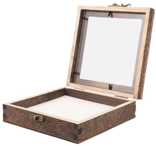 Baluue Boîte à Spécimens D'insectes avec Couvercle Cadre de Présentation Vide pour Spécimens D'insectes et Lépidoptères