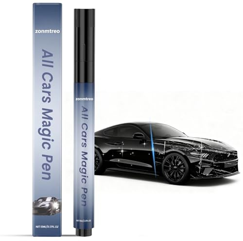 zonmtreo Magischer Auto-Kratzerentfernungsstift, professionelle Reparaturlösung für alle Autos, funktioniert auf jeder Farbe, um Kratzer, Wirbelspuren und Schrammen zu reparieren, einfaches (1)