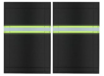 Vilgftyiet Funda para grifo de exterior con tiras reflectantes, 2 unidades, 17 x 25 cm, tela Oxford 420D para protección contra heladas, color negro