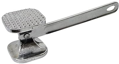 Metal Meat Mallet Aluminium Tenderizer, 500g, Kitchen Tool for Steak Beef Chicken