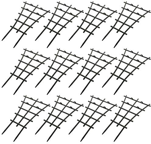 SUREH Kletterpflanzen Unterstützung 12 Stück Garten-Pflanzenstütze, Topfpflanzen Rankhilfe für Mini-Kletterpflanzen, Rankgitter Pflanzenstütze für Zimmerpflanzen