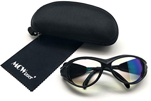 MCWlaser 5pcs CO2 Láser de seguridad gafas de protección gafas 1064nm