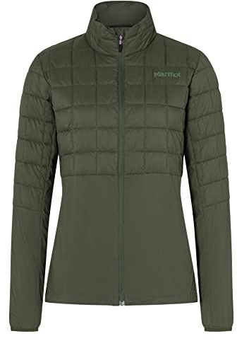Marmot Damen Echo Featherless Hybrid, Isolierte Wanderjacke, Wasserabweisende Funktionsjacke, Gefütterte Steppjacke, Winddichte Outdoorjacke