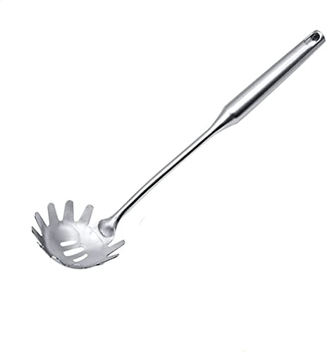 Beetoo Spaghetti Server Utensil, Pasta Server, Stainless Steel Pasta Spoon, Pasta Fork for Cooking Use