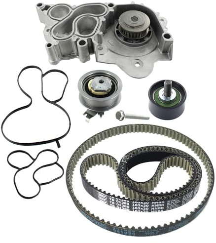 SKF Wasserpumpe und Zahnriemensatz mit Dichtungen VKMC 01283 Höhe 190 mm Länge 275 mm Breite 250 mm – OE-Qualität