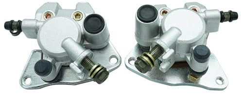 Mabutingti Pinzas de freno delantero izquierdo derecho para Yamaha Grizzly 660 YFM660 2002-2008, Grizzly 600 YFM600 1998-2001 con Pastillas de Freno