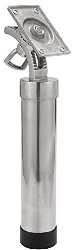 caapmony Boot Angeln Rutenhalter einstellbar Angelrutenhalter Bootsrutenhalter Silber