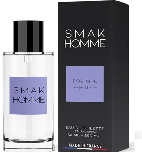SMAK Homme Perfume For Man with sex pheromones - Parfüm für Manner mit Pheromonen-Effekt Aphrodisiakum für Männer Perfume Zerstäuber für unterwegs Pheromones Perfume long lasting 50ml