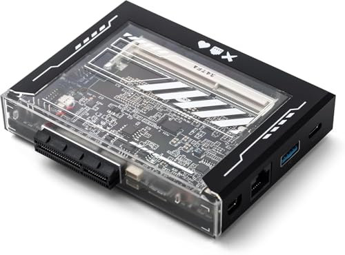 ZimaBlade 7700 Bundle di Archiviazione Server X86 a scheda singola (con RAM e adattatore di alimentazione Type-C),Hackerabile con PCIe x4, Multimediale Gigabit Ethernet 4K, Storage Collegato alla rete