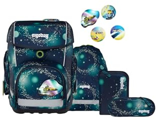 ergobag cubo Set ergonomischer Schulranzen Klassisch 5-teilig 1. Klasse Grundschule AW24/25