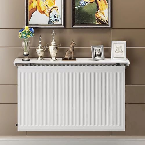 Schwebendes Heizkörperregal, modernes Design für Heizkörper zu Hause, 60 cm Länge, ohne Bohren, ideal für Büros, Wohnzimmer und Küche