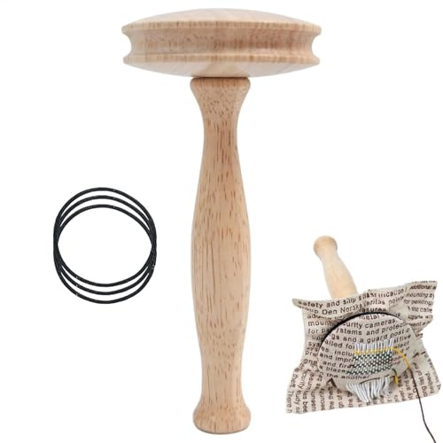 Darning Mushroom - Wood Darning Mushroom Sewing Tool, For Quick And Easy Mending, Mushroom Needle Thread Kit, Sock Darning Tool Set, Sewing Repair Patch Kit,for Sewing,Embroidery,and Crafting Projects