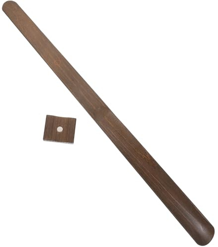 Beaupretty Magnetic Shoehorn with Long Handle 55cm, Beech Wood Shoe Lifter Designed for Easy Wearing without Bending, Suitable for Elderly and Pregnant Women Use