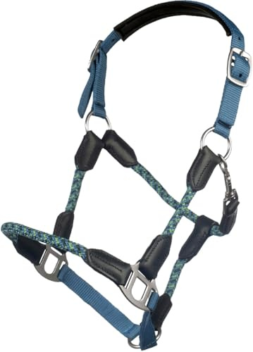 HKM Nele Halfter, Rauchblau, Mini Shetty