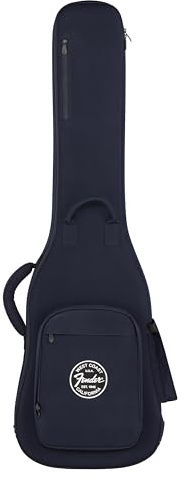 Fender Troubadour Electric Bass Guitar Gig Bag, Marineblau