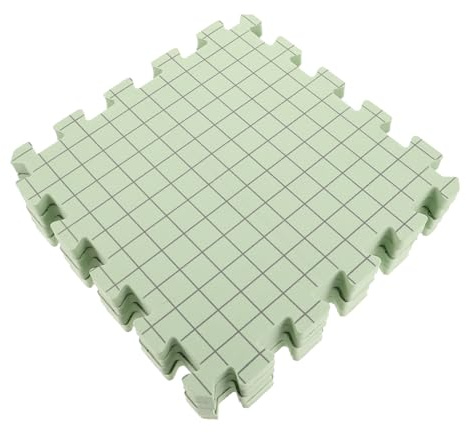 DIYEAH 4pezzi Tappetini Bloccaggio per Tessitura e Pannelli in Schiuma Ad Incastro per Uncinetto Strumenti per Lavori Artigianali Fai da Te