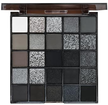 Smokey Feryshadow - Palette De Maquillage, Des Yeux | 25 Kit Oculaire Gothique Colorant Avec Poudre Pressée Pour La Création Marque -up, Un Ton Frais, Effets, Femmes Dé