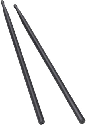 TOYANDONA 5A Schlagzeugstöcke aus Aluminiumlegierung Praktische Drumsticks mit Metall Drumstick Einsatz für Lernen und Kinder