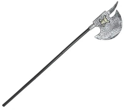 Sense oder Axt für Karneval & Fasching – Kostüm Zubehör für Erwachsene & Kinder – Verschiedene Modelle als Accessoire für Halloween, Sensenmann- & Kriegerkostüm – Leichtes Spielzeug aus Kunststoff