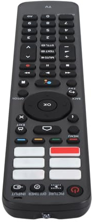 Sxhlseller Control Remoto por Voz de TV con Función de Voz, Material ABS de para TX 75LXW704 TH 43LX800Z TX 43LXX889, Compañero Ideal para el Hogar