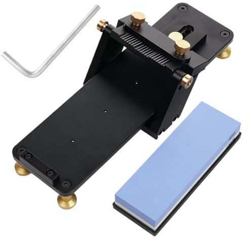 Chisel Sharpener, Multi-Purpose, Metal, Chisel Sharpening Jig, Fixed Angle Sharpener, Stable Design, for Woodworkers Carpenters Furniture Craft DIY Shaping Maintenance Care