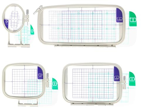 Broderi Creoles 4 In1-a för Brother Innovis 1250 1250d 700 Pe700 Pe700ii Pe770 780d Pc6500 Babylock broderimaskin