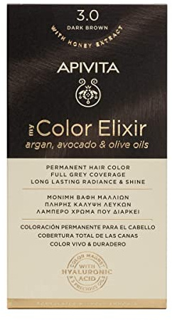 Permanent färg 3.0 mörkbrun My Color Elixir Apivita
