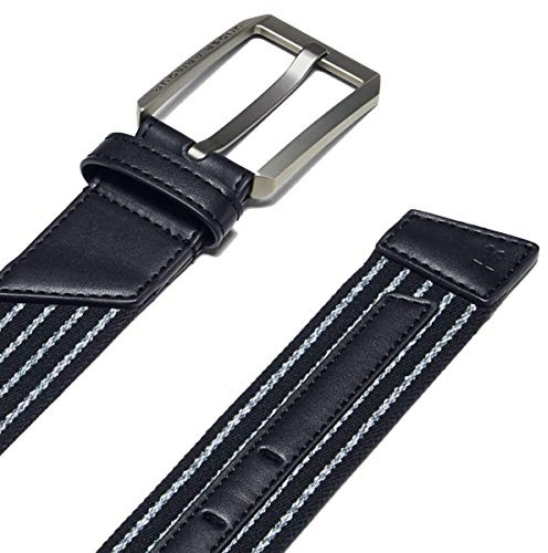 Under Armour Herren Ua Men's Stretch Belt komfortabler und eleganter Gürtel aus gewebtem Stoff, dehnbarer Herrengürtel mit superflexiblem Gurtband