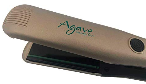 Agave Pro Iron 1.25 - Agave silicone strips - Plancha profesional acondicionadora de hasta 450ºF de temperatura.