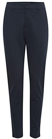 ICHI IHKATE Sus Office PA Pantalones Informales de Negocios, 194010/Total Eclipse, M para Mujer